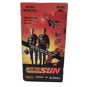 Into The Sun VHS Screener Trailer Movie Vidmark Entertainment Movie Hall Pare
